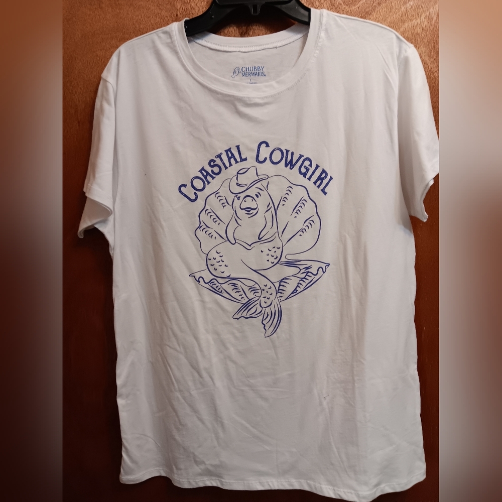 Chubbies Coastal Cowgirl White Short Sleeve Tee